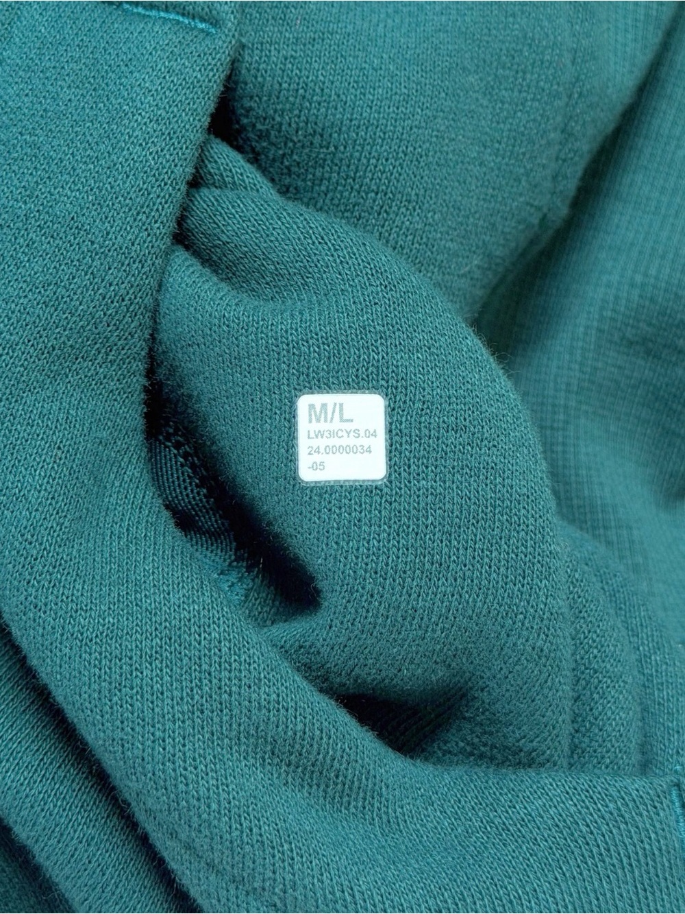 NWT Lululemon Scuba Oversized Funnel Neck Half Zip *Long – Storm Teal – M/L - Picture 8 of 11